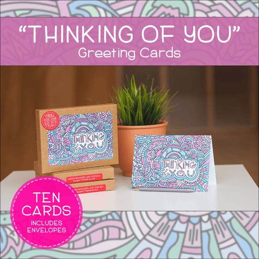 "Thinking of You" Greeting Cards