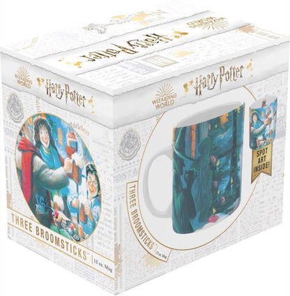 Three Broomsticks Mug Image 2