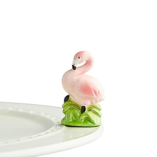 Tickled Pink - Nora Fleming Mini (Flamingo)