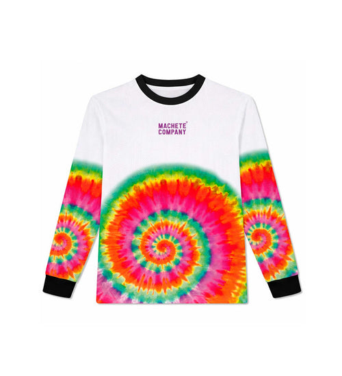 TIE DYE MOTO JERSEY