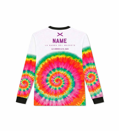 TIE DYE MOTO JERSEY