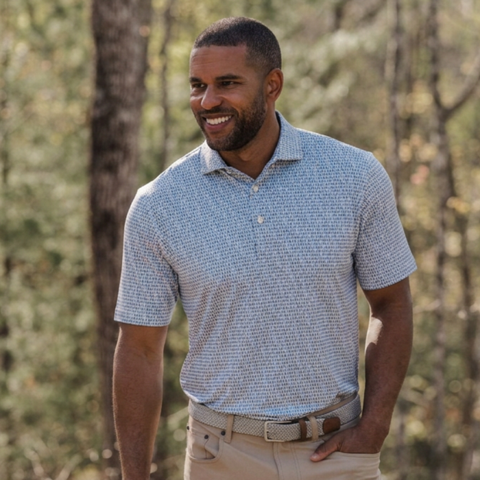 Timberline Printed Performance Polo