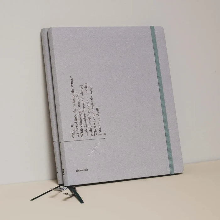 Tinne + Mia Dateless Planner - Sky Grey