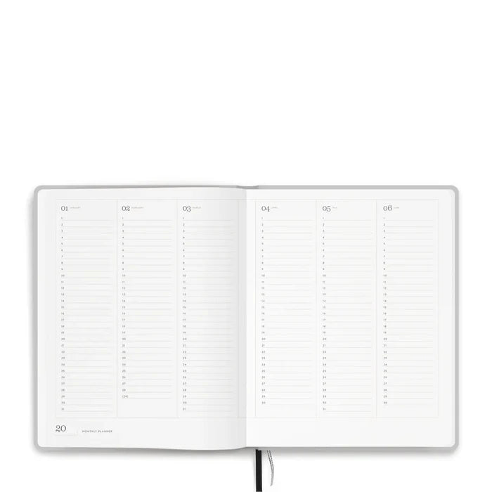 Tinne + Mia Dateless Planner - Sky Grey