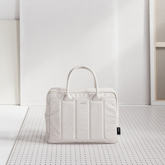 Tinne + Mia  Laptop Bag - Off White