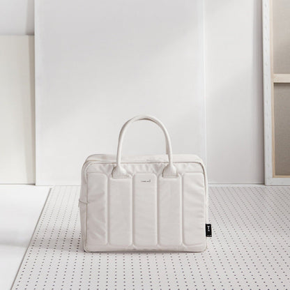 Tinne + Mia  Laptop Bag - Off White