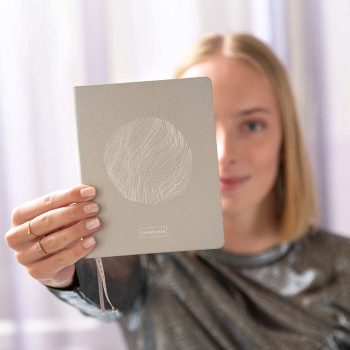 Tinne + Mia Notebook - Silver Moon