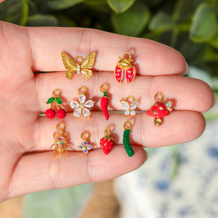 Tiny Iridescent Cluster Charm