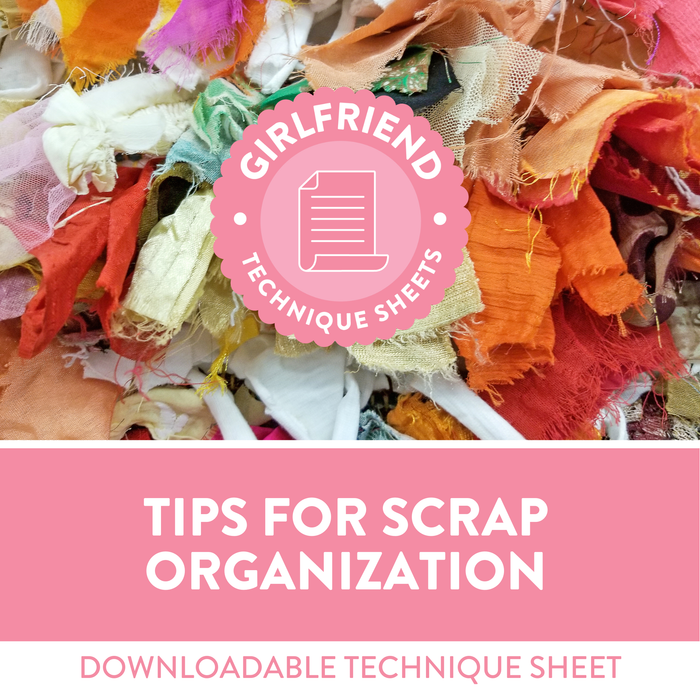 Tips for Scrap Organization (Download)