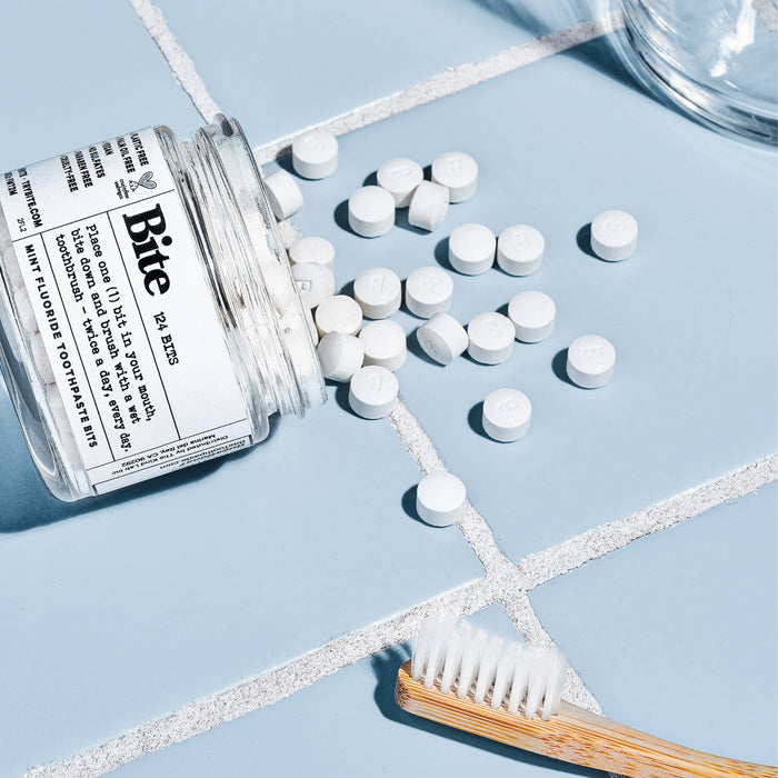 Toothpaste Bits with Fluoride - 2oz - Refill Pouch