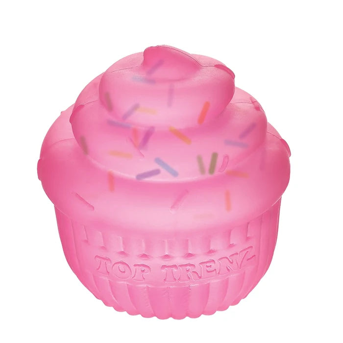 Top Trenz Cupcake Super Duper Sugar Squisher - Squishy Sensory Toy - Assorted