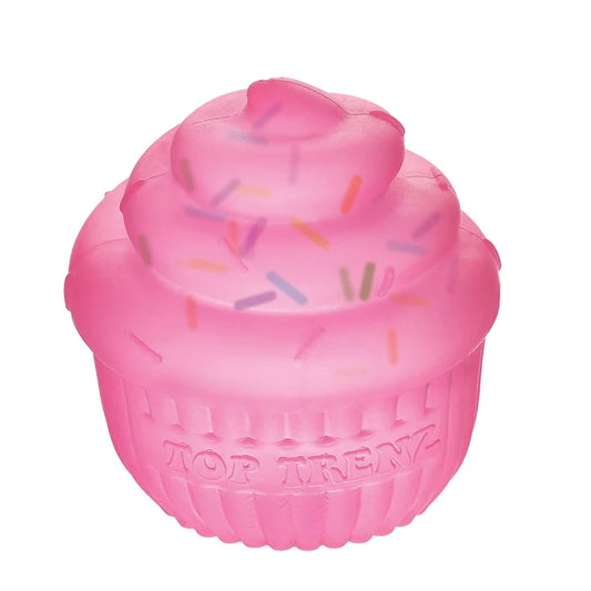 Top Trenz Cupcake Super Duper Sugar Squisher - Squishy Sensory Toy - Assorted
