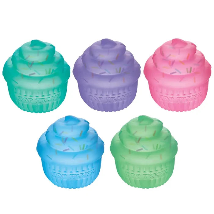 Top Trenz Cupcake Super Duper Sugar Squisher - Squishy Sensory Toy - Assorted
