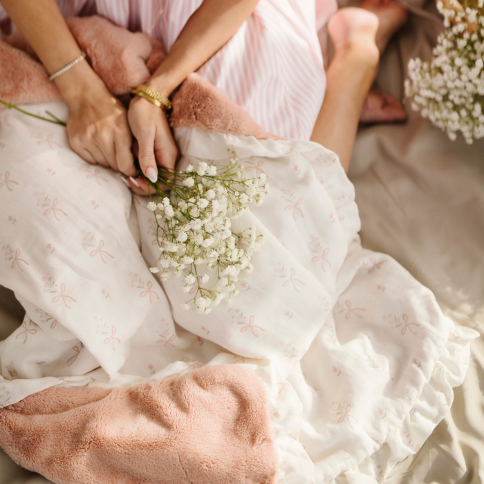 TORI HALFORD BAMBOO RAYON MUSLIN/LUSH BLANKETS
