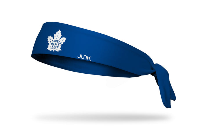Toronto Maple Leafs: Logo Blue Flex Tie Headband - View 1