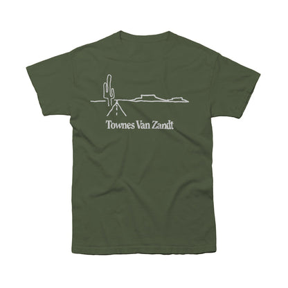 Townes Van Zandt - Townes Van Zandt Cactus | T-Shirt Vinyl & Merch | Fat Possum Records