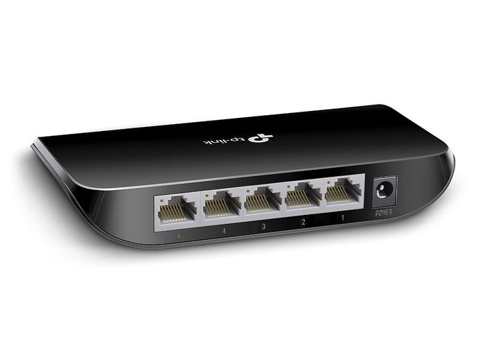 TP-Link 5-Port Gigabit Desktop Network Switch White | TL-SG1005D