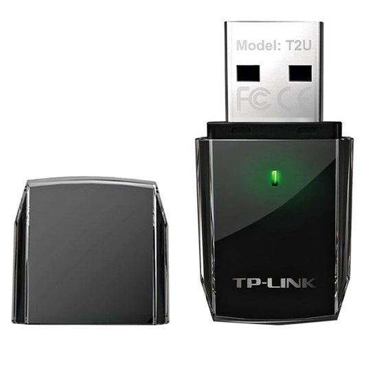 TP-Link Archer T2U AC600 Dual Band USB Wi-Fi Adapter Black | Archer T2U
