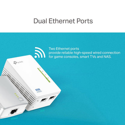 TP-Link AV600 Wi-Fi Powerline Extender Starter Kit | TL-WPA4220 Kit (6890771415228)