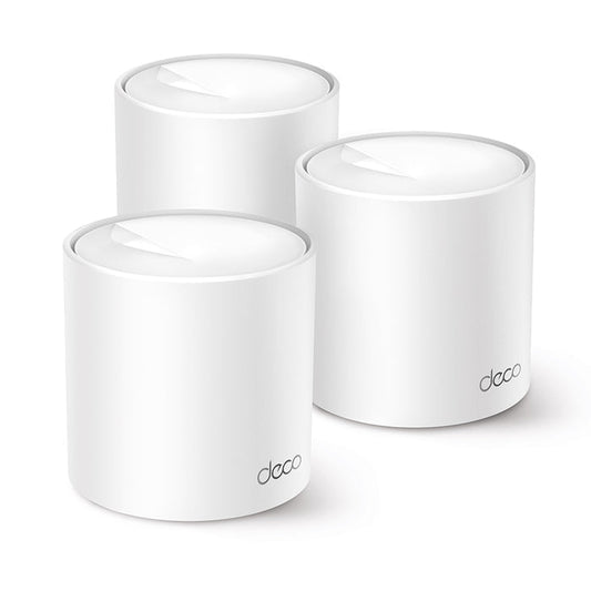 TP-Link Deco AX1500 Wi-Fi 6 Whole Home Mesh System 3 Pack White |  X1500