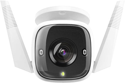 TP-Link Tapo 3MP Outdoor Wi-Fi Security Camera 2 Pack White | TAPO C310P2