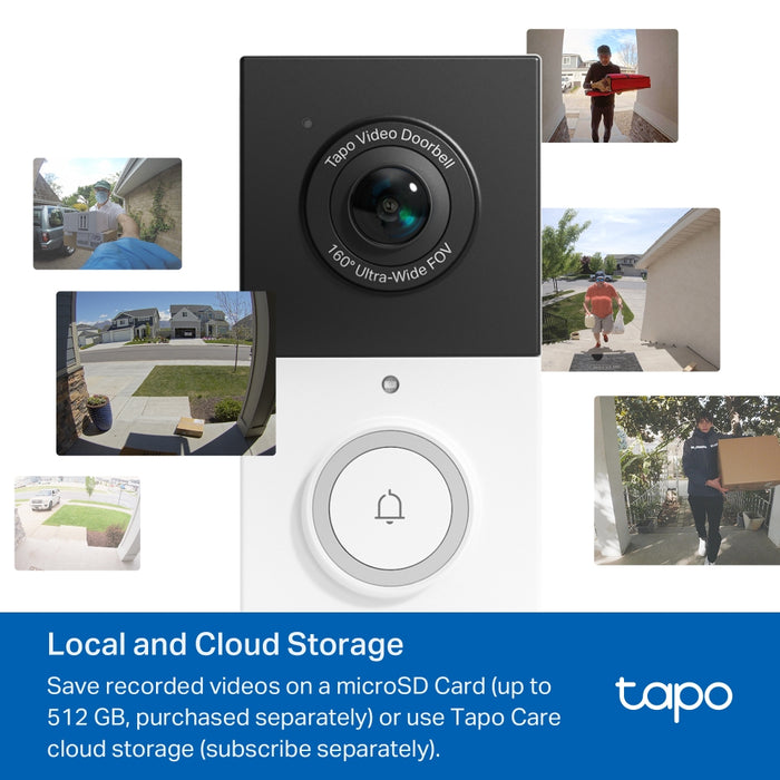 TP-Link Tapo D210 Battery-Powered 2K Video Doorbell