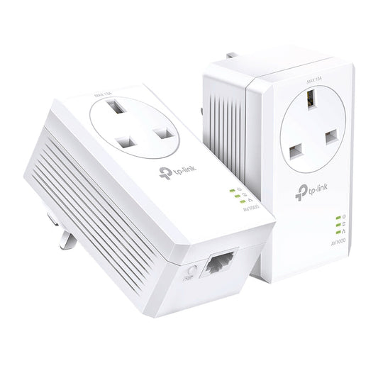TP-Link TL-PA7017P KIT – AV1000 Gigabit Passthrough Powerline Starter Kit