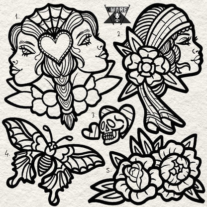 Traditional inspired designs by Emily (2025)