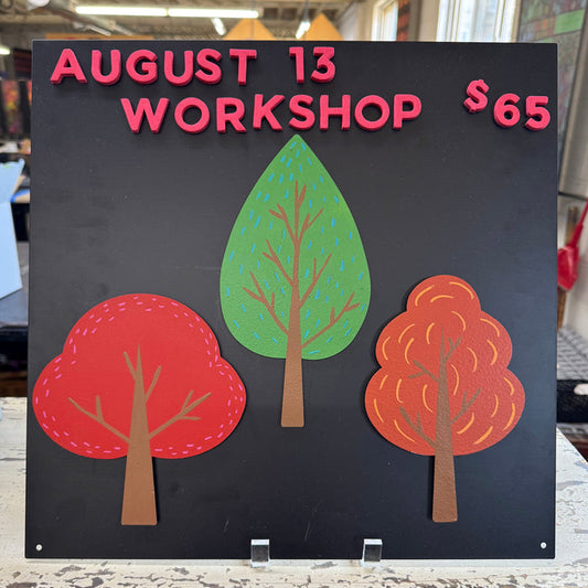 Tree Trio Workshop - August 13
