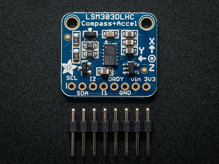 Triple-axis Accelerometer+Magnetometer (Compass) Board - LSM303 [Discontinued] by Adafruit - The Pi Hut