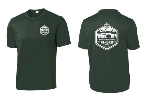Troop 248 Forest Green Alaska Adult Performance Tee