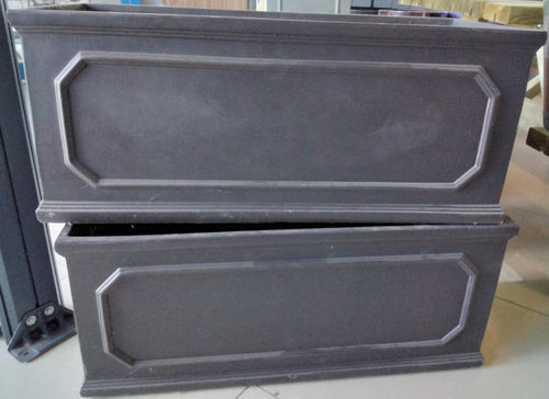 Trough Frame Planter 84x33x33 | Black