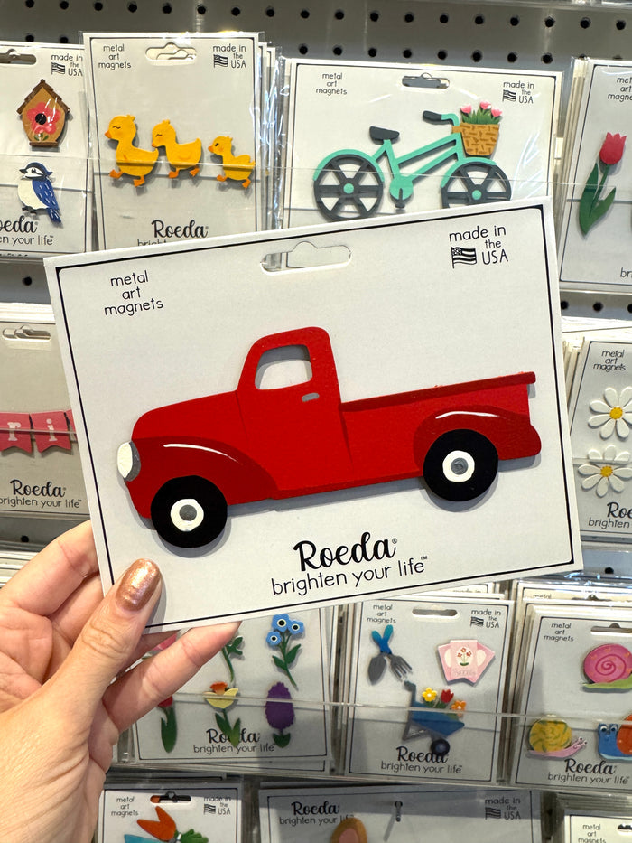 Truck Magnet, Red