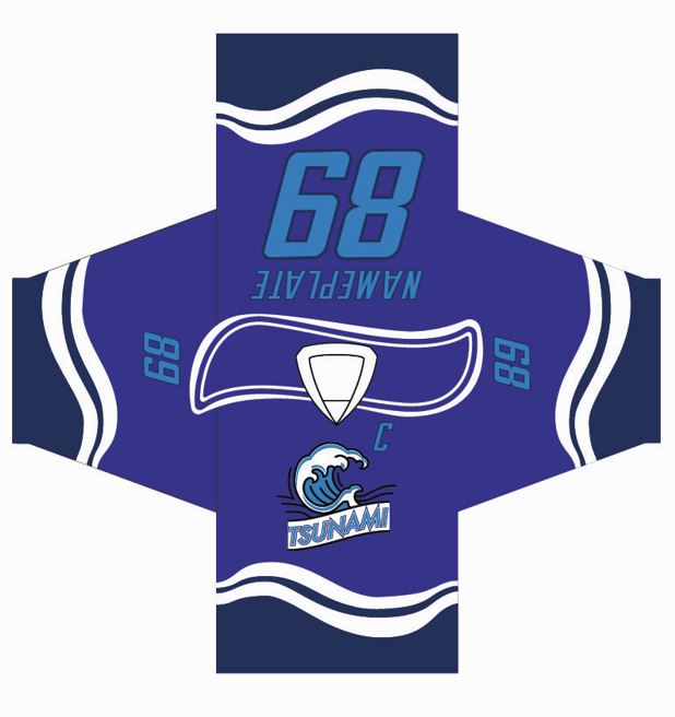 Tsunami Sublimation Custom Hockey Jersey