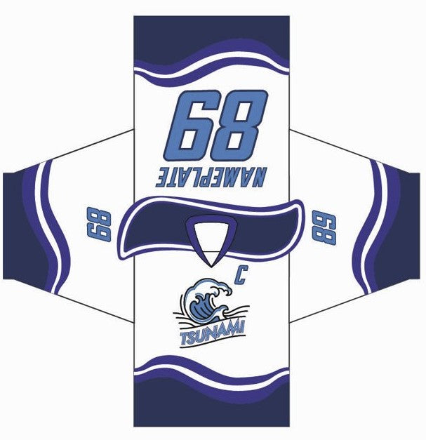 Tsunami Sublimation Custom Hockey Jersey