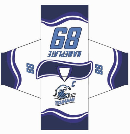 Tsunami Sublimation Custom Hockey Jersey