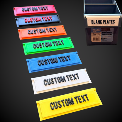 Tub Labels - Single & Double Tubs