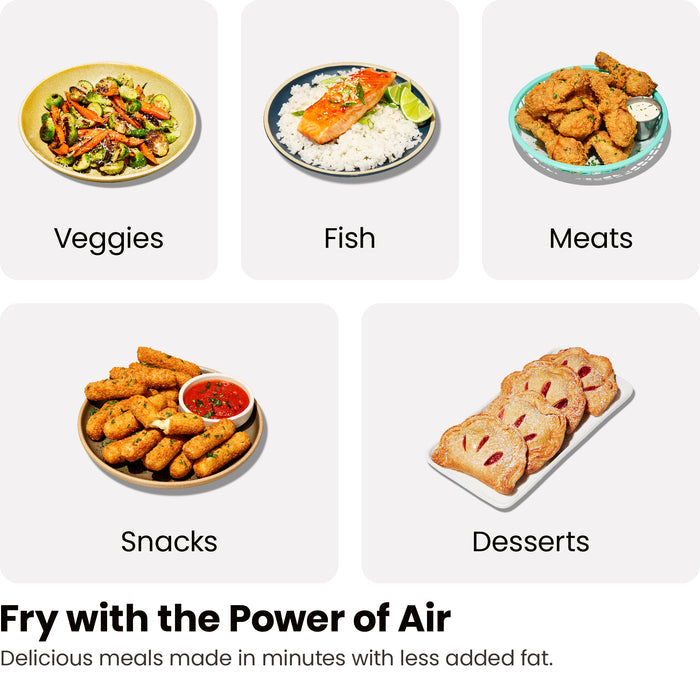 TurboFry® Touch 6 Qt. Dual-Basket Air Fryer