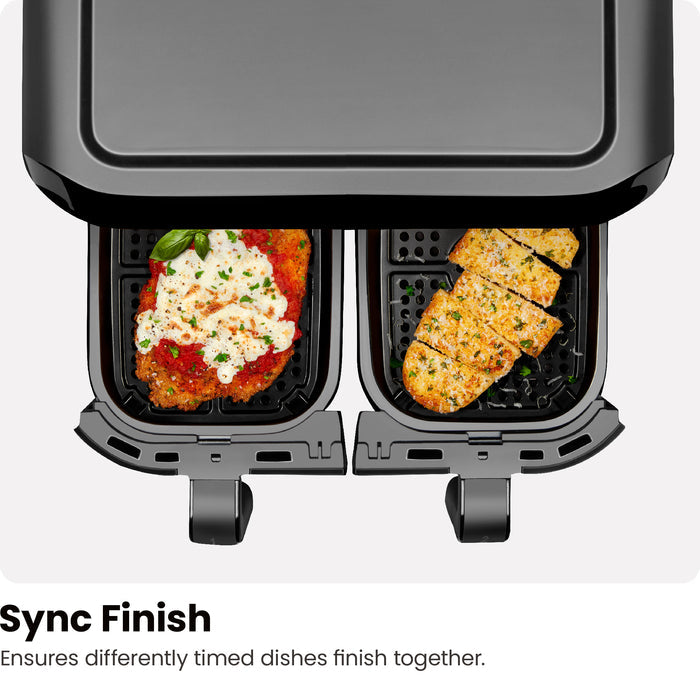 TurboFry® Touch 6 Qt. Dual-Basket Air Fryer