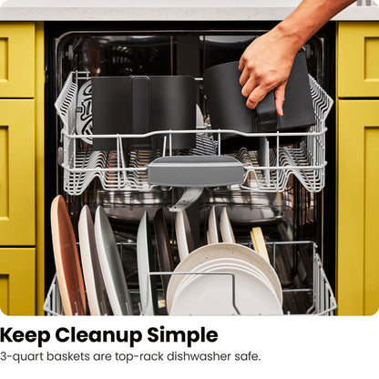 TurboFry® Touch 6 Qt. Dual-Basket Air Fryer