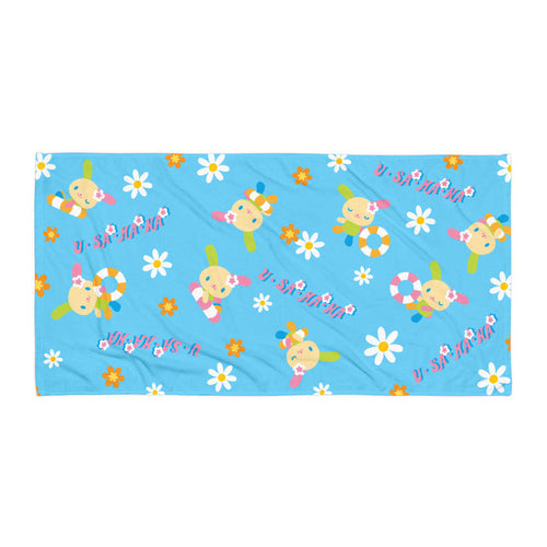 U*SA*HA*NA Pool Party Beach Towel Home Goods Printful Default Title