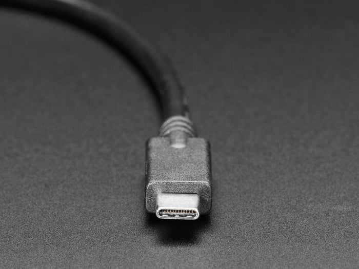 USB C Round Panel Mount Extension Cable - 30cm by The Pi Hut - The Pi Hut