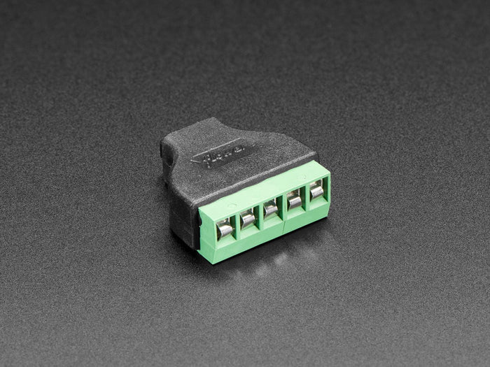USB Micro B Female Socket to 5-pin Terminal Block by The Pi Hut - The Pi Hut
