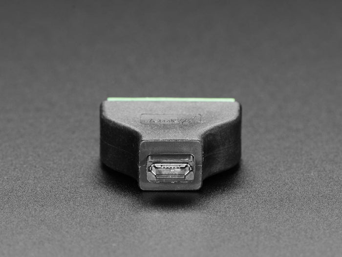 USB Micro B Female Socket to 5-pin Terminal Block by The Pi Hut - The Pi Hut