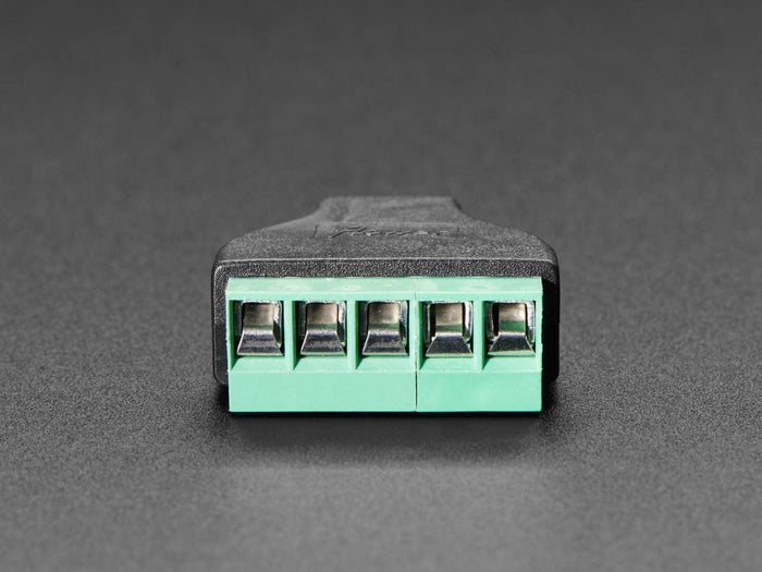 USB Mini B Female Socket to 5-pin Terminal Block by The Pi Hut - The Pi Hut