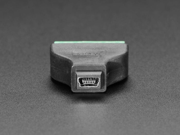 USB Mini B Female Socket to 5-pin Terminal Block by The Pi Hut - The Pi Hut