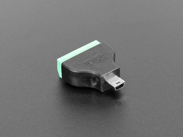 USB Mini B Male Plug to 5-pin Terminal Block by The Pi Hut - The Pi Hut