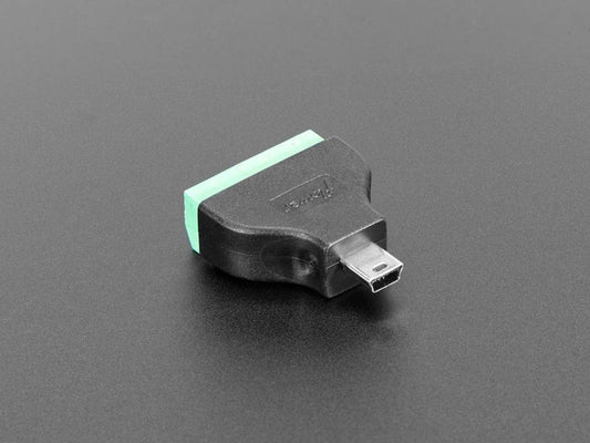 USB Mini B Male Plug to 5-pin Terminal Block by The Pi Hut - The Pi Hut