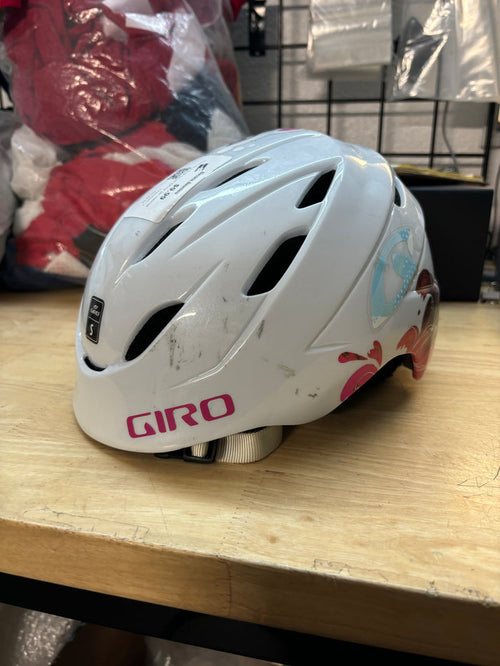 Used Giro Size Small White Ski Helmet