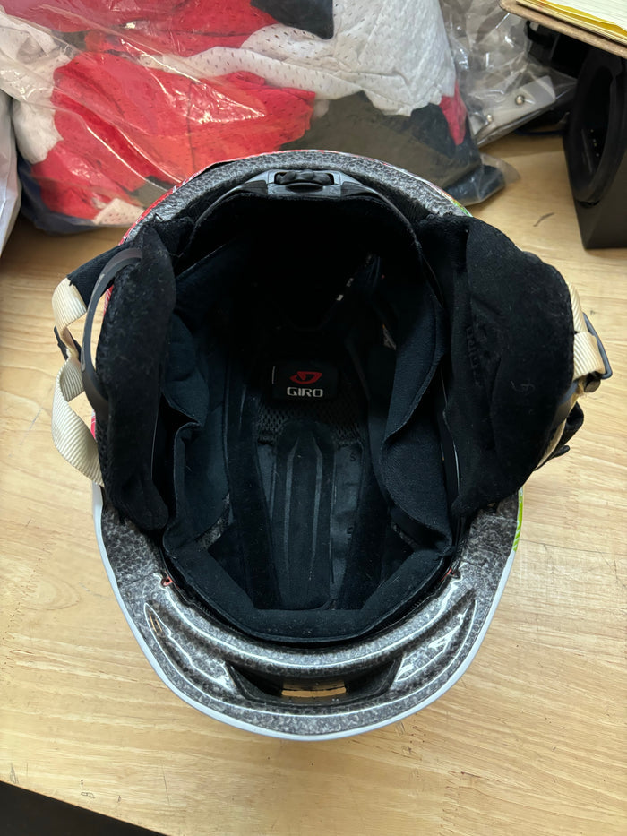 Used Giro Size Small White Ski Helmet